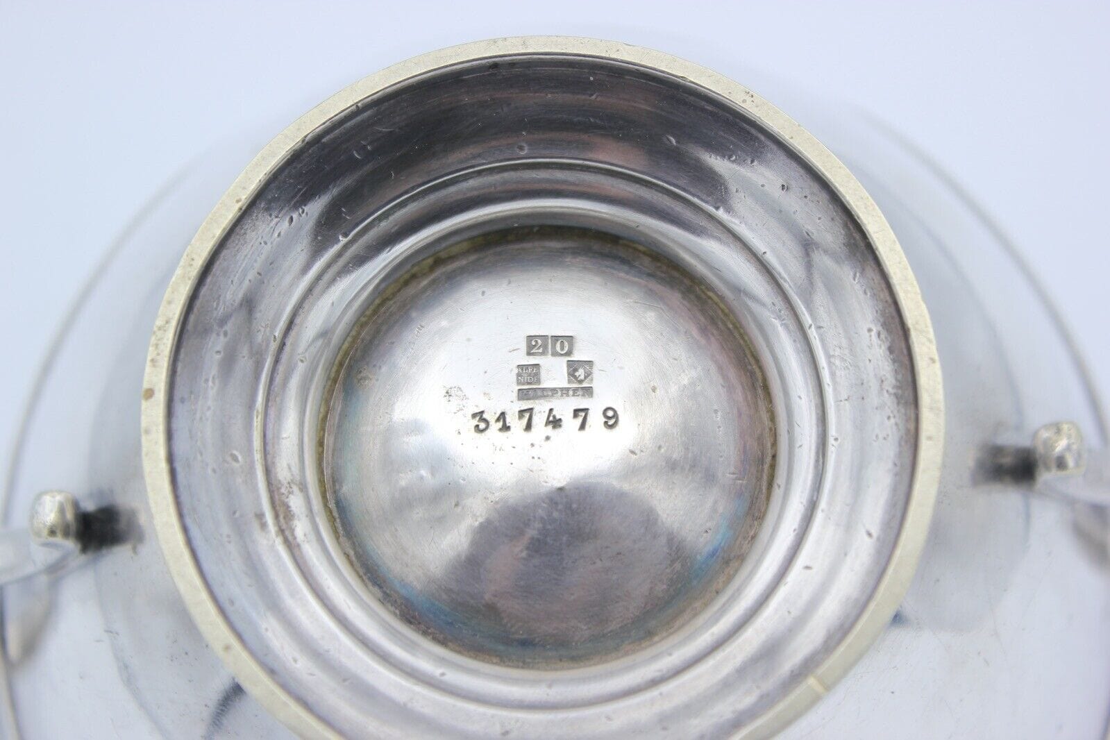 Antica zuccheriera in argento sheffield ciotola in silver plate inglese 900 Categoria  Sheffield & Argento
