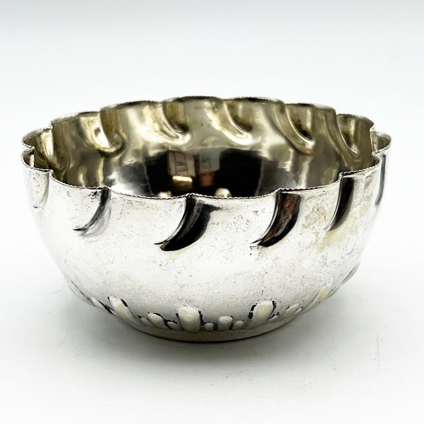 Antica zuccheriera in argento sheffield ciotola porta zollette in silver plate Categoria  Sheffield & Argento