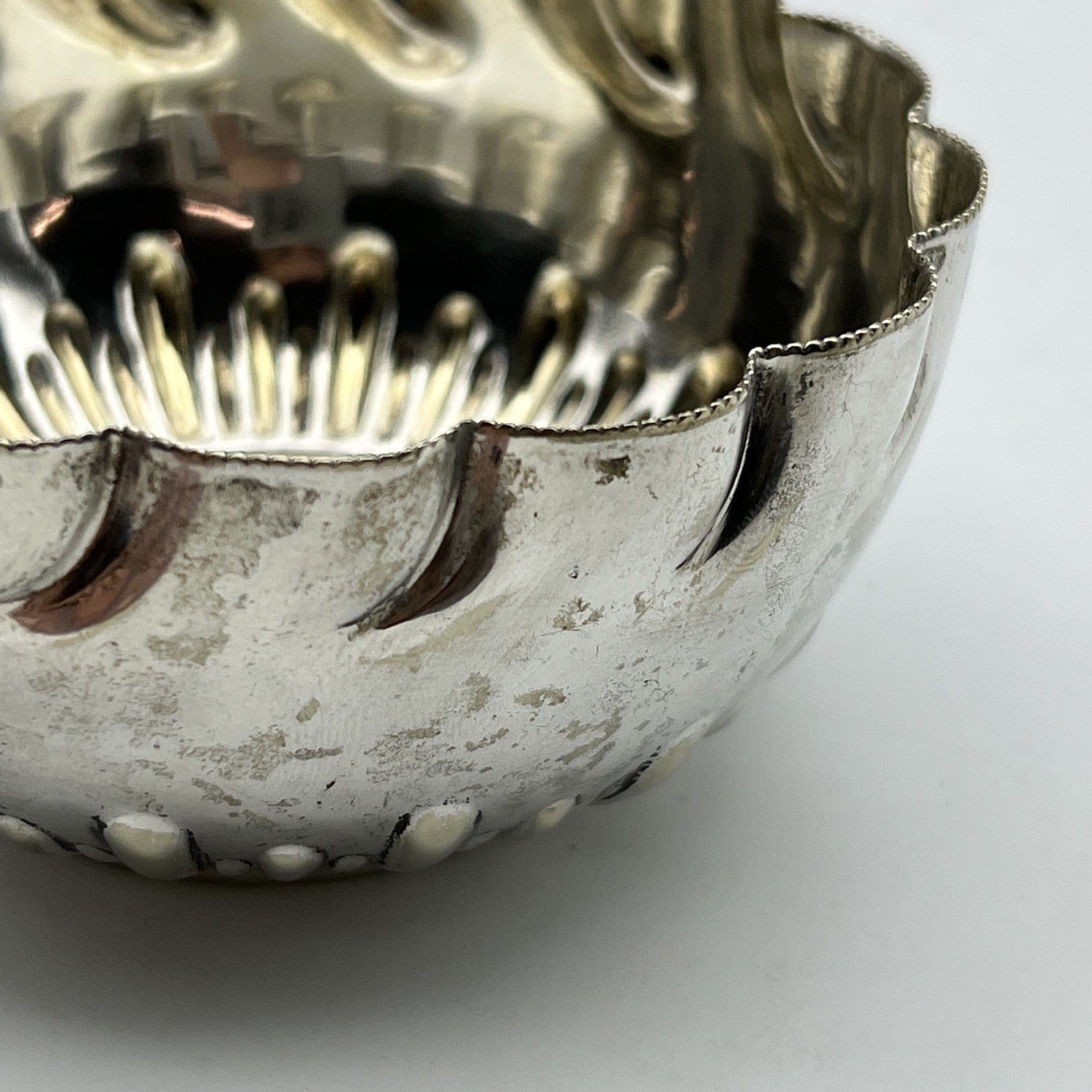 Antica zuccheriera in argento sheffield ciotola porta zollette in silver plate Categoria  Sheffield & Argento