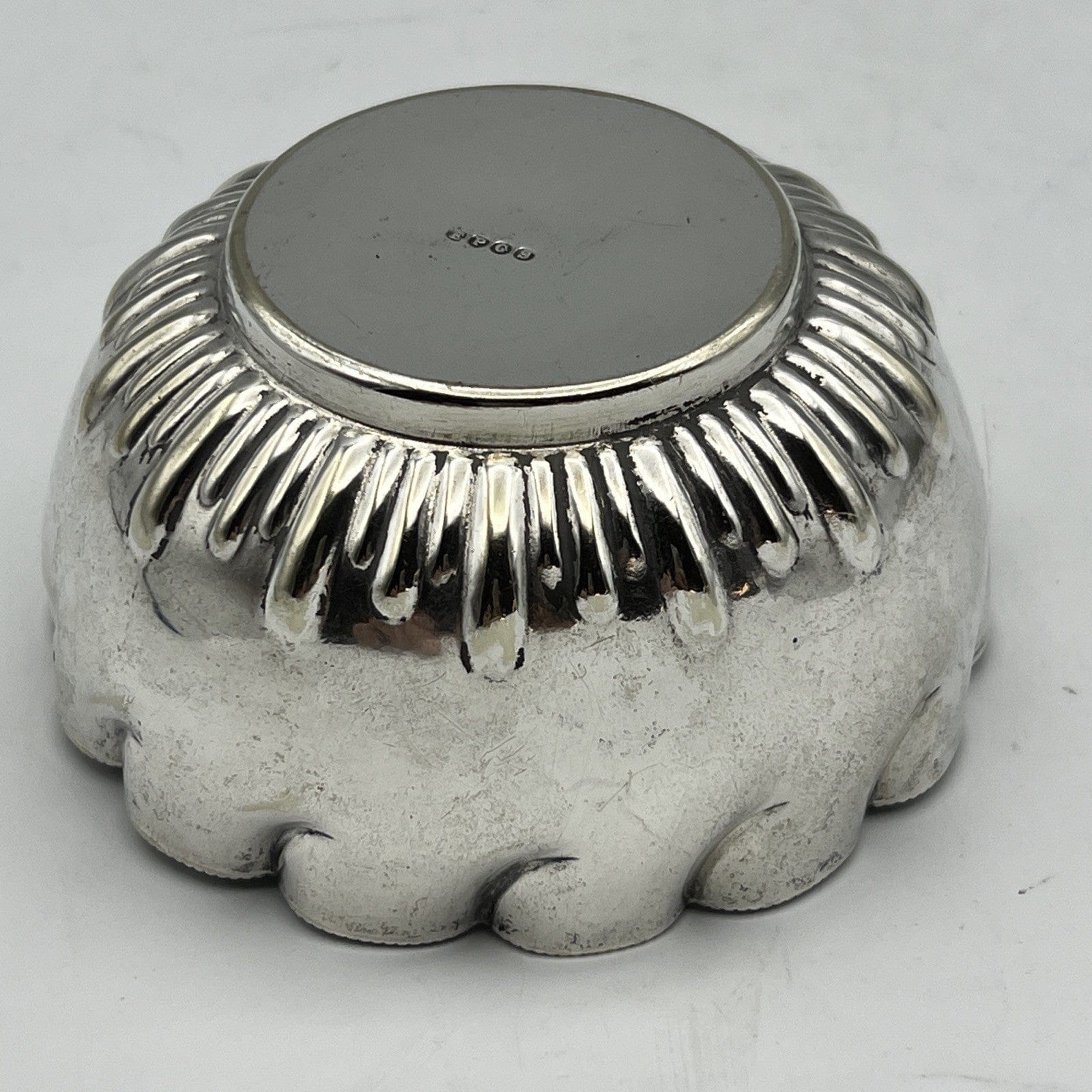 Antica zuccheriera in argento sheffield ciotola porta zollette in silver plate Categoria  Sheffield & Argento