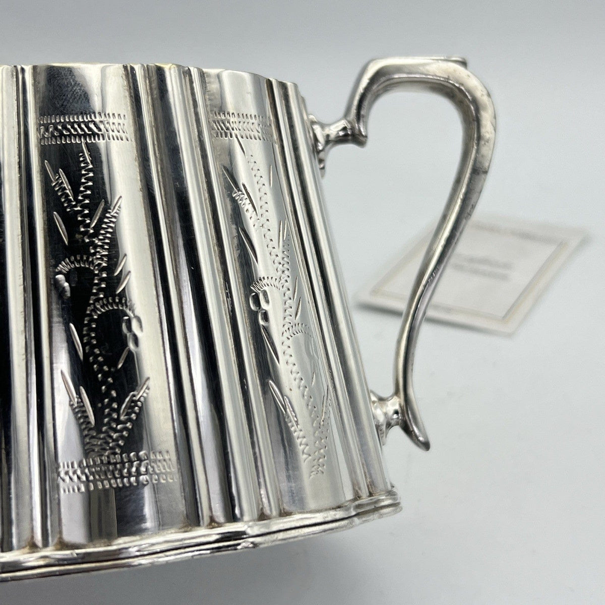 Antica Zuccheriera in Argento Sheffield ciotola silver plated Inglese epoca 900 Categoria  Sheffield & Argento