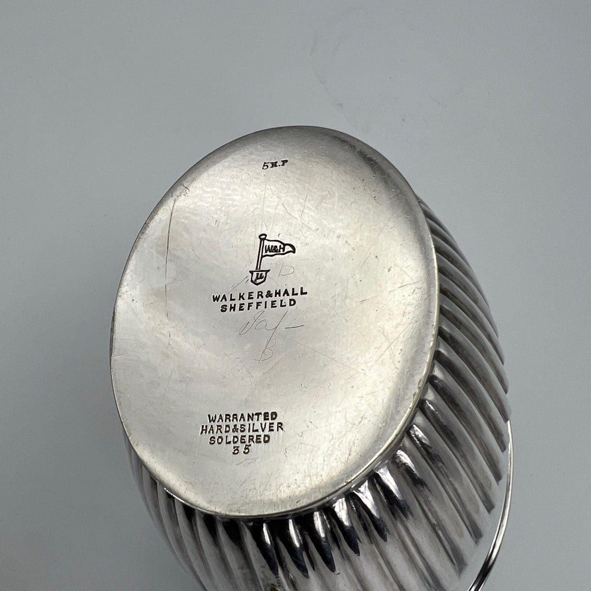 Antica Zuccheriera in Argento Sheffield ciotola silver plated Inglese epoca 900 Categoria  Sheffield & Argento