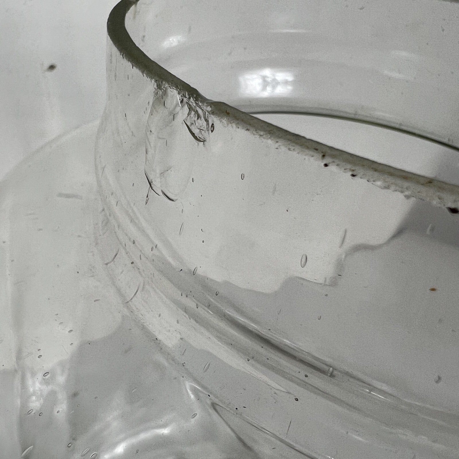Antico Barattolo Bottiglia Vaso drogheria in Vetro alimentare per Caramelle '40 Categoria  Vetri e Cristalli
