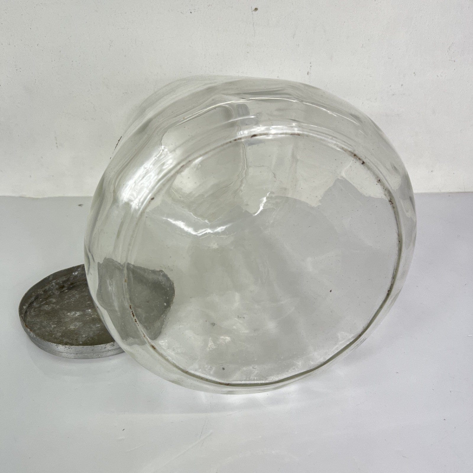 Antico Barattolo Bottiglia Vaso drogheria in Vetro alimentare per Caramelle '40 Categoria  Vetri e Cristalli