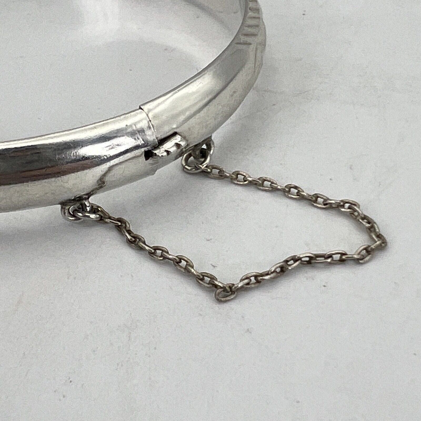 Antico Bracciale da donna in Argento 925 braccialetto a fascia rigido Chevron Categoria  Bigiotteria & Accessori