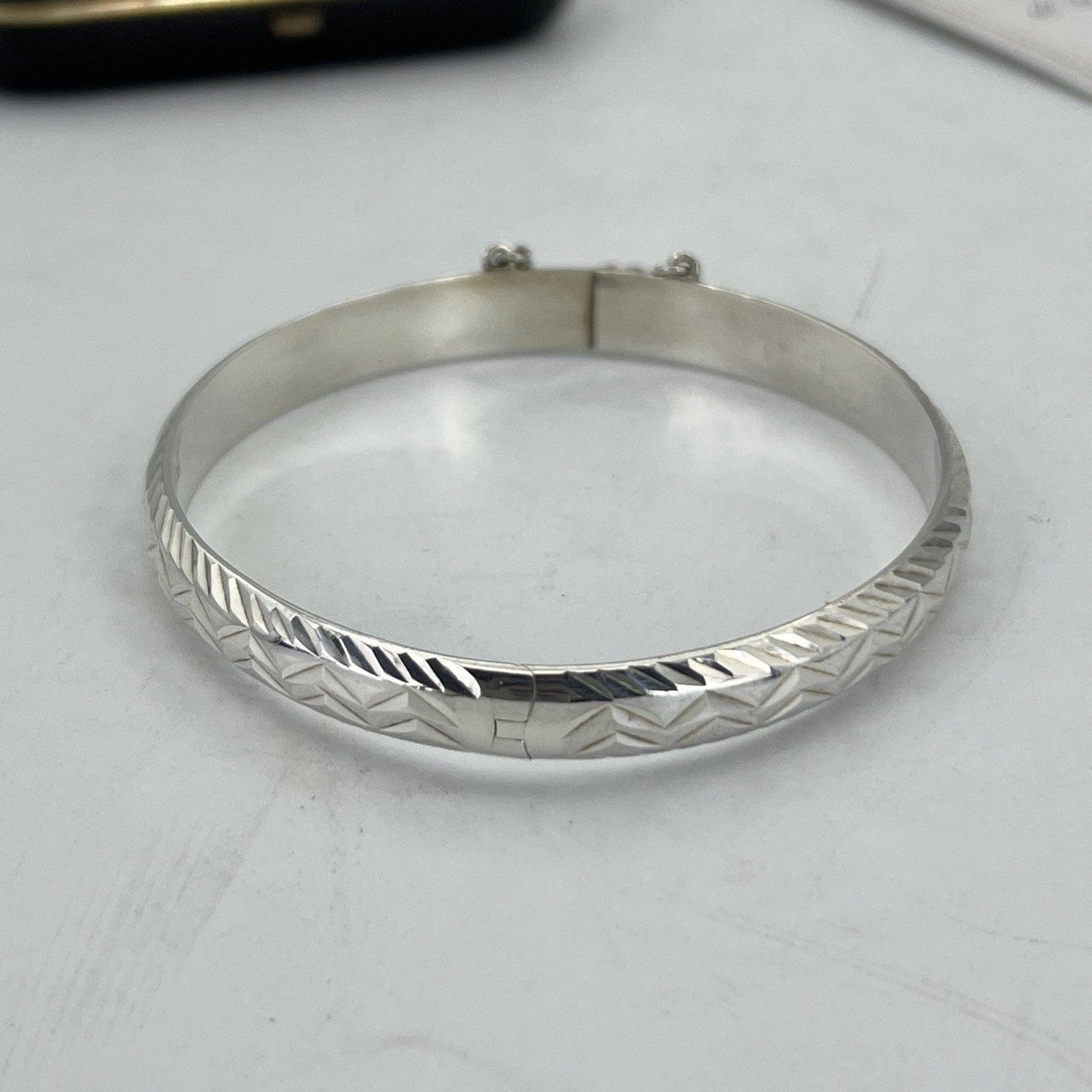 Antico Bracciale da donna in Argento Sterling 925 braccialetto a fascia rigida Categoria  Bigiotteria & Accessori
