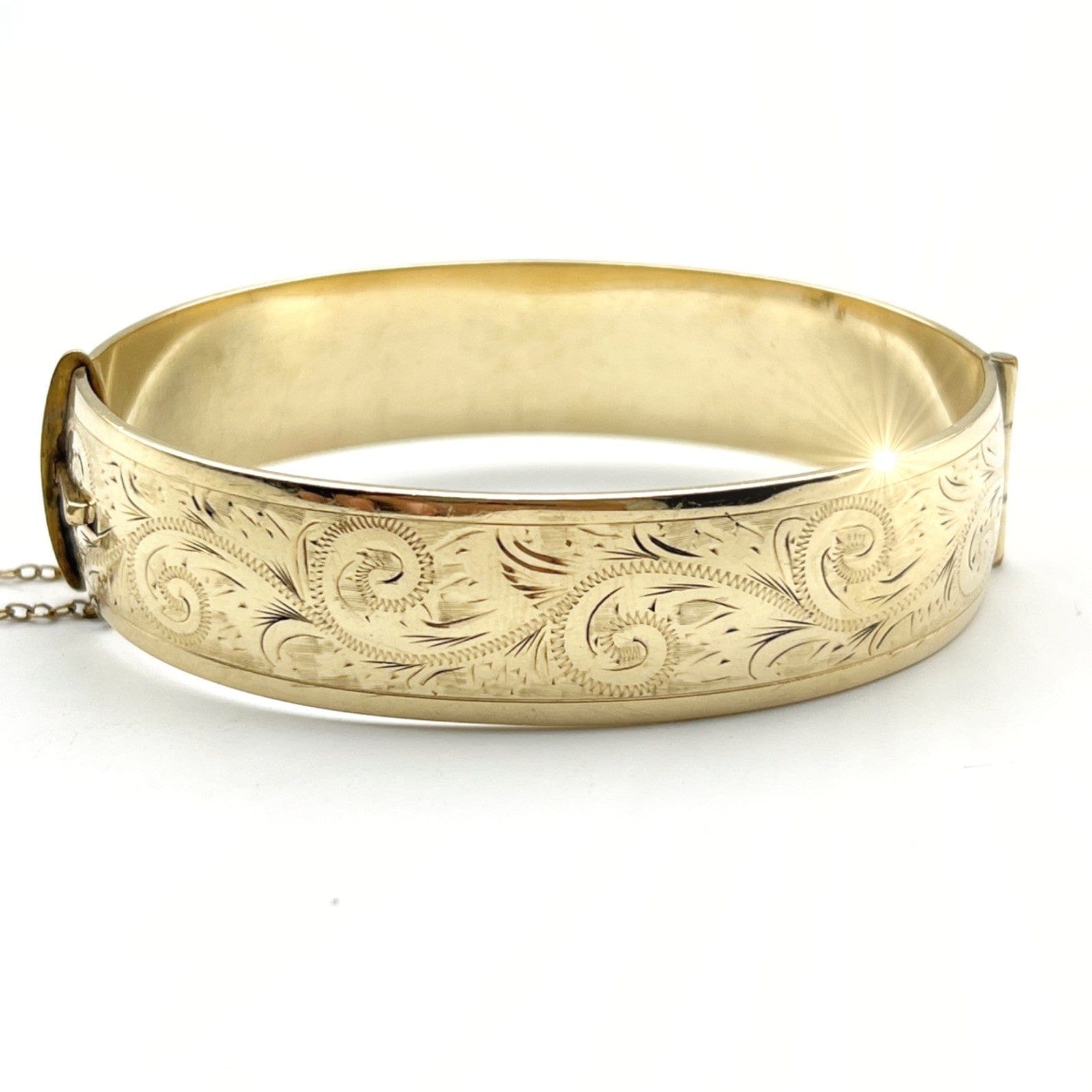 Antico Bracciale da donna in metallo placcato Oro braccialetto a fascia rigida Categoria  Bigiotteria & Accessori