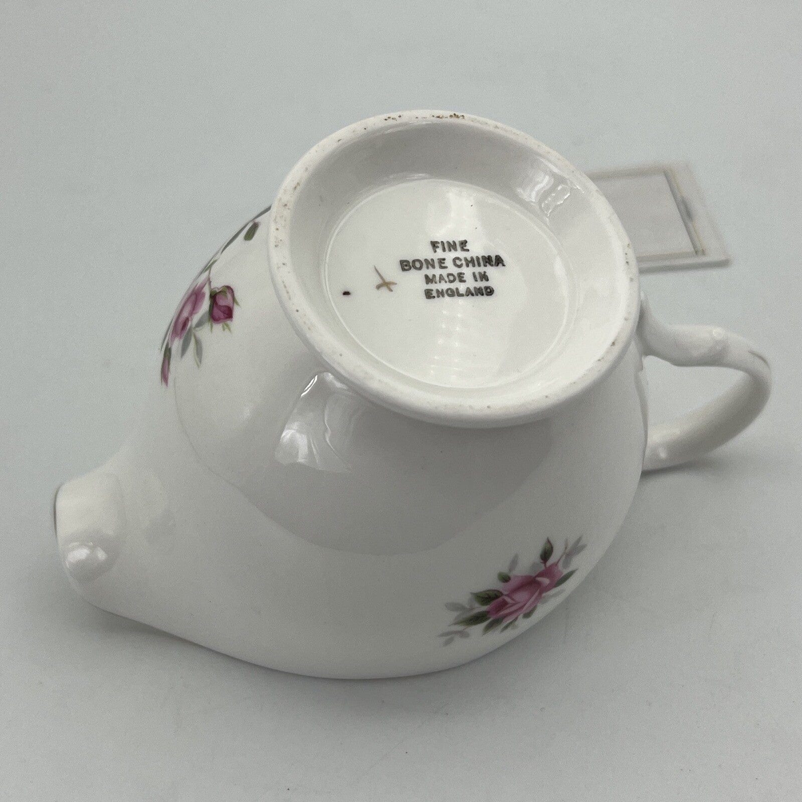 Antico Bricco latte in porcellana Lattiera inglese motivo Fiore Rose vintage Categoria  Servizio tazze - Tazze