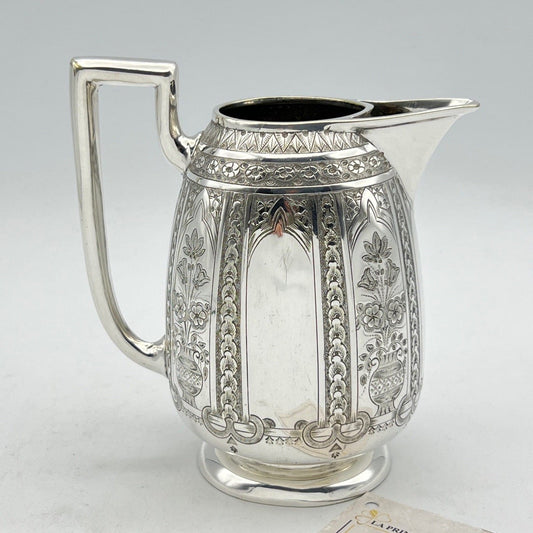 Antico Bricco Latte lattiera inglese in argento silver plate sheffield epoca 800 Categoria  Sheffield & Argento
