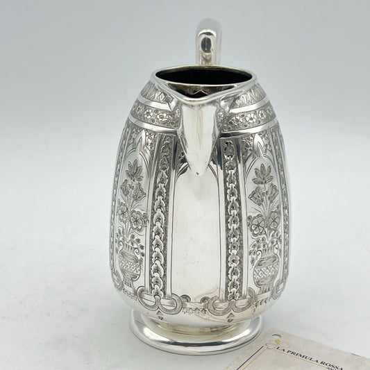 Antico Bricco Latte lattiera inglese in argento silver plate sheffield epoca 800 Categoria  Sheffield & Argento