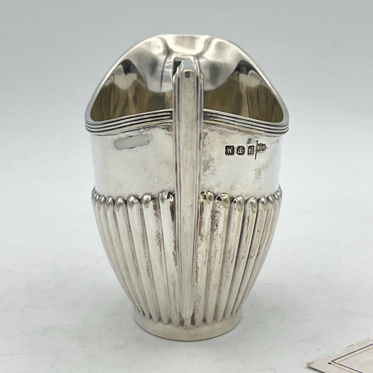 Antico bricco per latte in argento sheffield lattiera in silver plate inglese AA Categoria  Sheffield & Argento