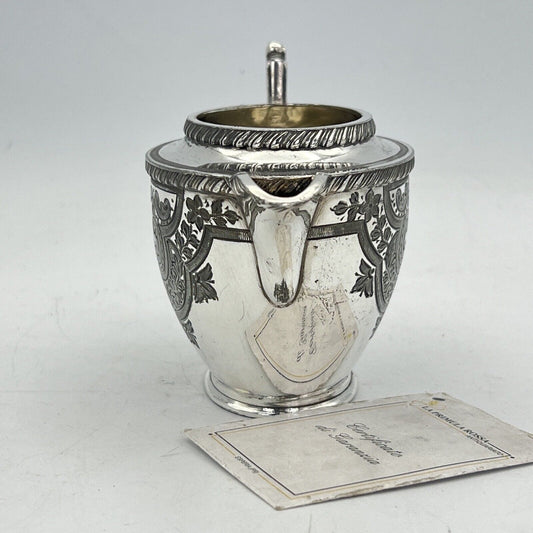 Antico Bricco per latte in argento sheffield lattiera in silverplate inglese 800 Categoria  Sheffield & Argento
