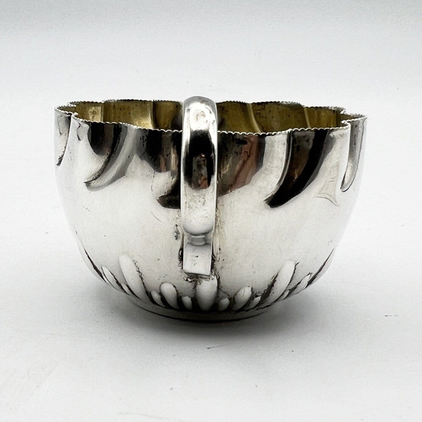 Antico bricco per latte in argento sheffield lattiera silver plate Bricchetto Categoria  Sheffield & Argento