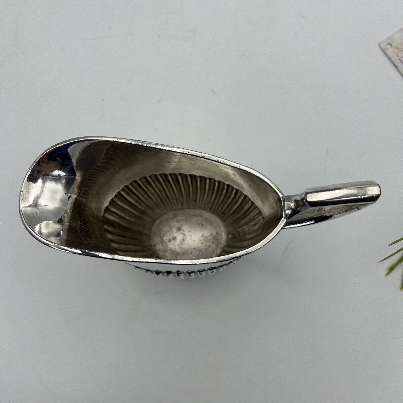 Antico Bricco per latte in Argento Sheffield Piccola Lattiera in Silver Plate Categoria  Sheffield & Argento