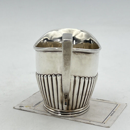 Antico Bricco per latte in Argento Sheffield Piccola Lattiera in Silver Plate Categoria  Sheffield & Argento