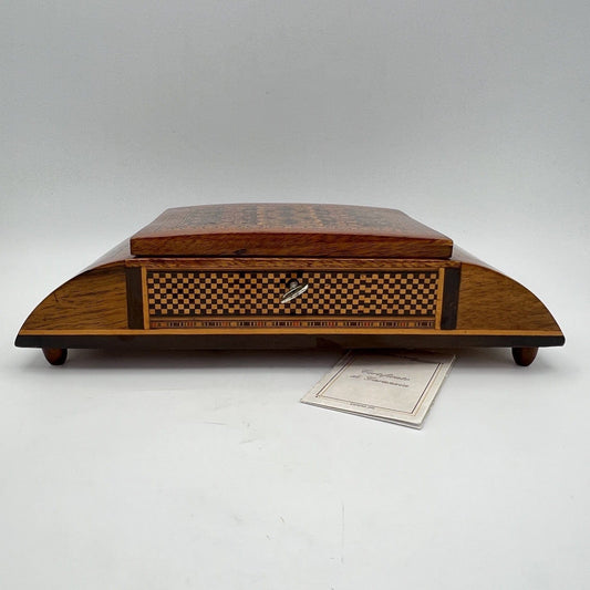 Antico Carillon vintage antico in legno scatola portagioie Sorrentino Stile Deco Categoria  Carillon