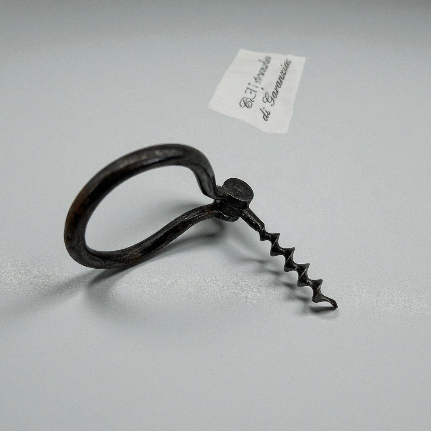 Antico Cavatappi tascabile da collezione d'epoca pieghevole vintage in ferro Categoria  Cavatappi