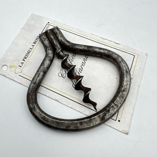 Antico Cavatappi tascabile da collezione d'epoca pieghevole vintage in ferro Categoria  Cavatappi