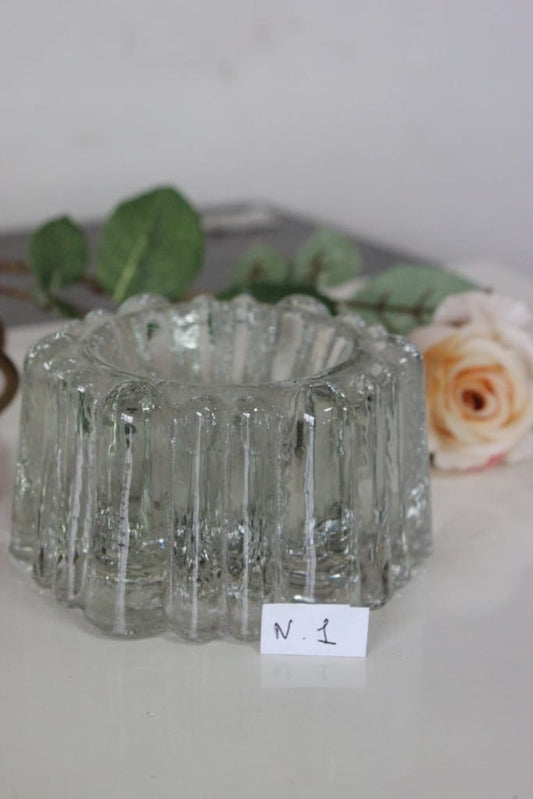 ANTICO FERMACARTE  IN VETRO \ VINTAGE GLASS PIANO COSTER CUP / POSACENERE Categoria  Vetri e Cristalli