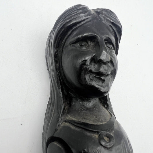 Antico intaglio decorativo Fregio in legno con volto di donna d' epoca 800 art 1 Categoria  Cimase-Fregi-Intagli in legno