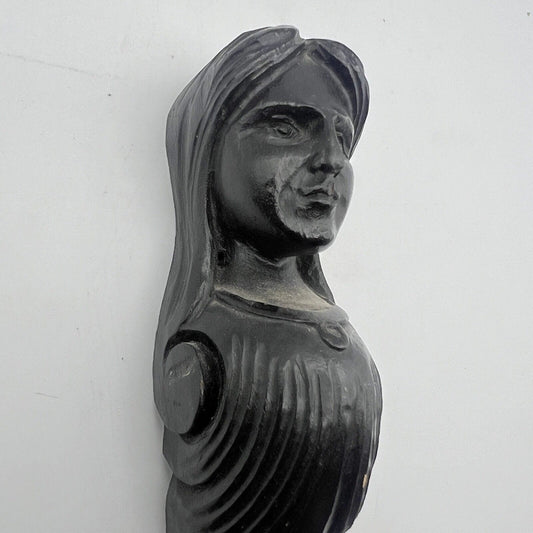 Antico intaglio decorativo Fregio in legno con volto di donna d' epoca 800 art 2 Categoria  Cimase-Fregi-Intagli in legno
