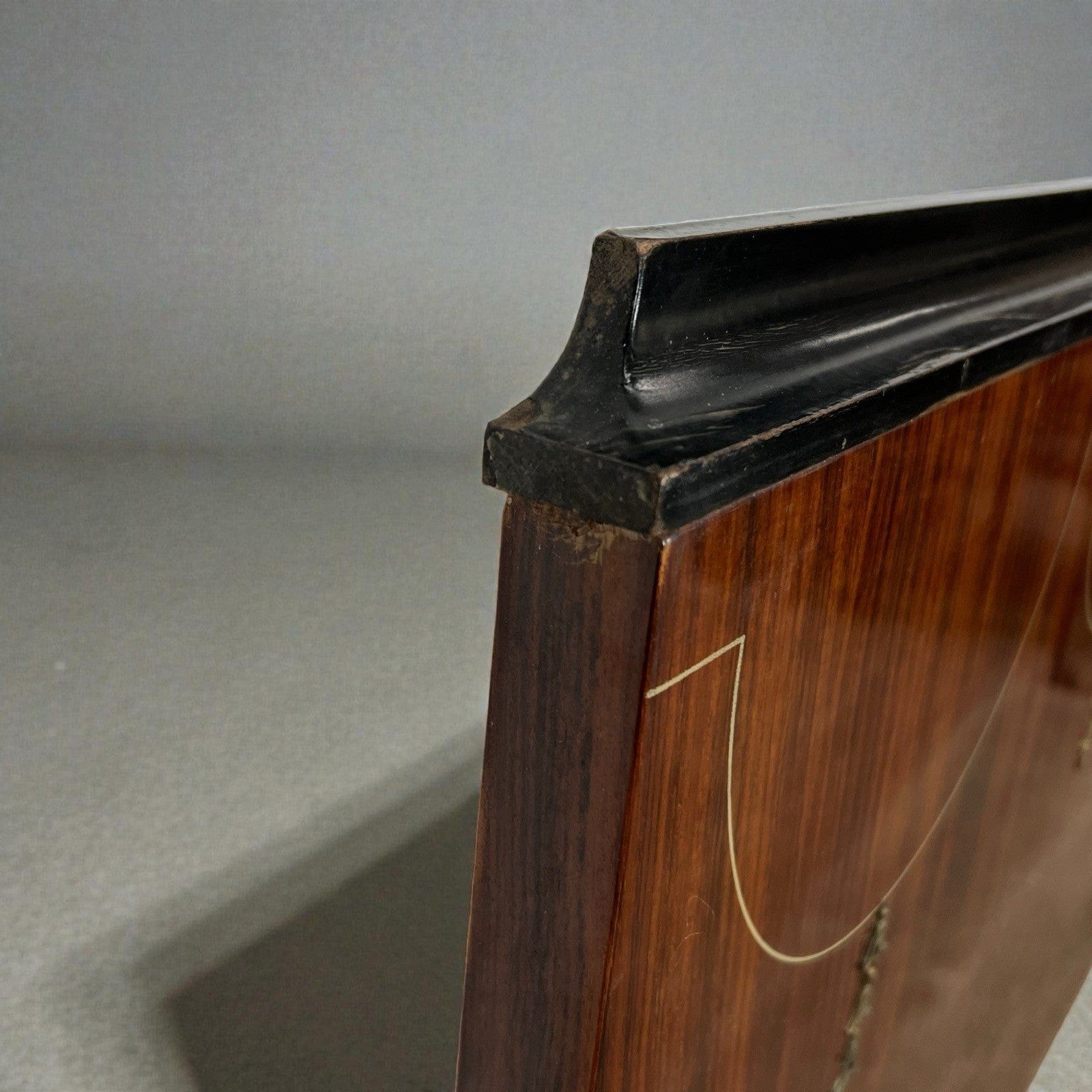 Antico Letto Matrimoniale anni 50 in stile Buffa Paolo Modernariato Mid Century Categoria  Letti & Testate