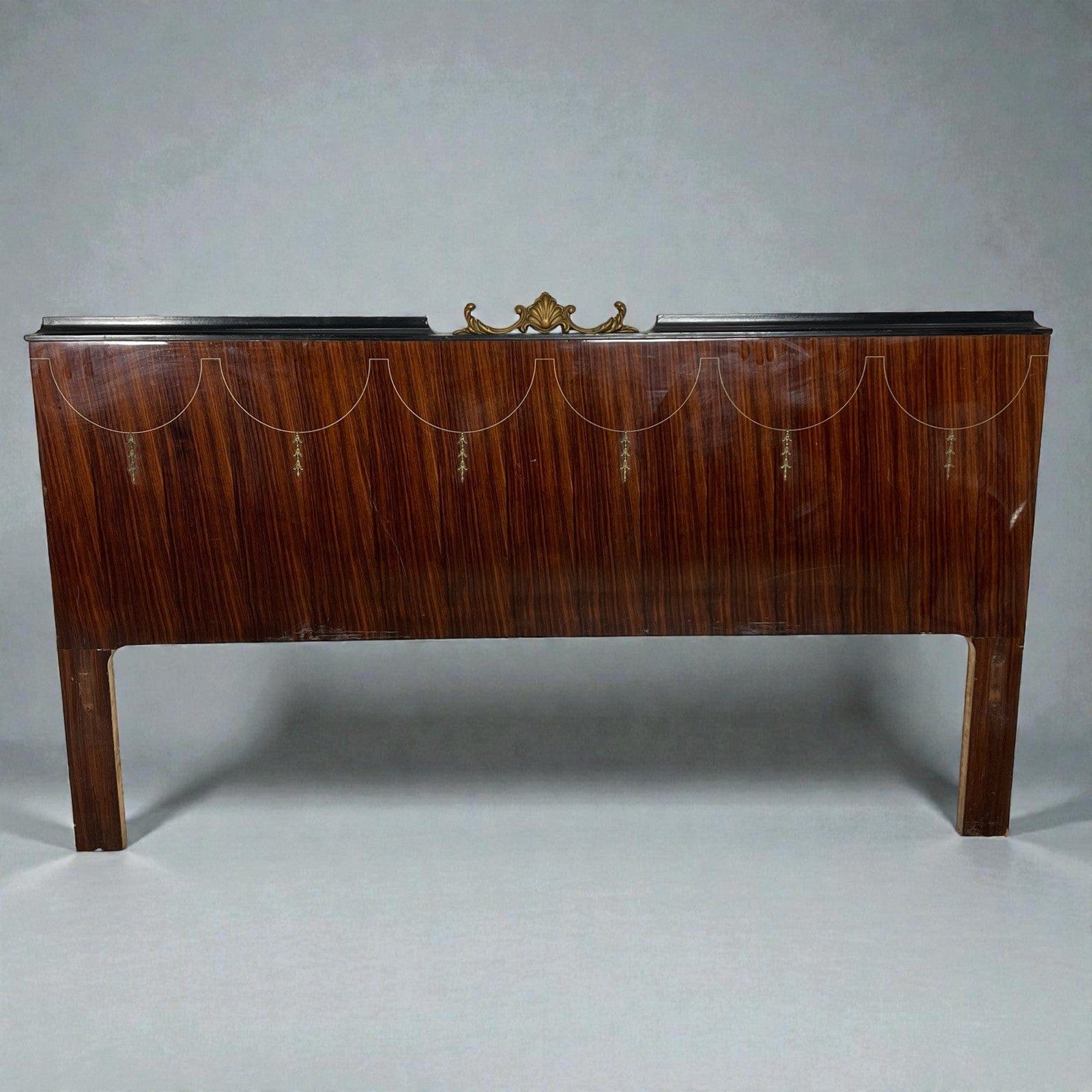 Antico Letto Matrimoniale anni 50 in stile Buffa Paolo Modernariato Mid Century Categoria  Letti & Testate