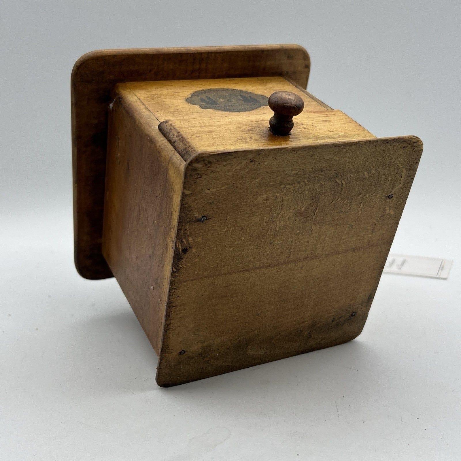 Antico Macinino macina Caffe in legno Vintage con cassetto e manovella Manuale Categoria  Attrezzi e Strumenti