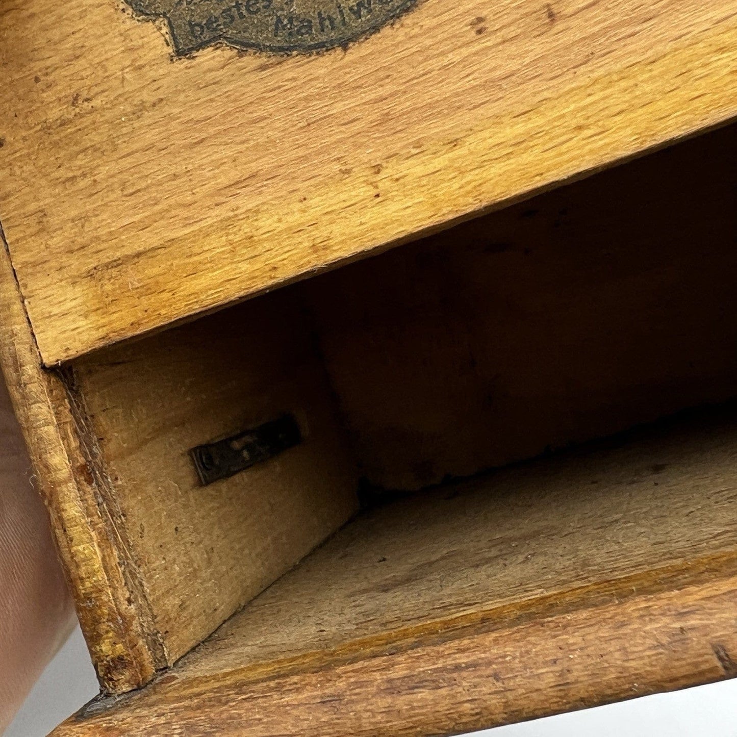 Antico Macinino macina Caffe in legno Vintage con cassetto e manovella Manuale Categoria  Attrezzi e Strumenti