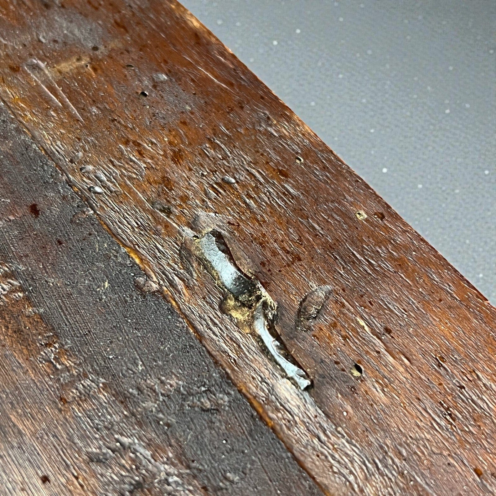 Antico Mobile pensile a sospensione in stile rustico a 2 ante epoca 800 italiano Categoria  Vetrine