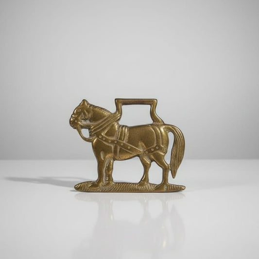 ANTICO ORNAMENTO IN OTTONE PER CAVALLO  FINIMENTO DA COLLEZIONE  900 HORSE BRASS Categoria  Finimenti per cavalli