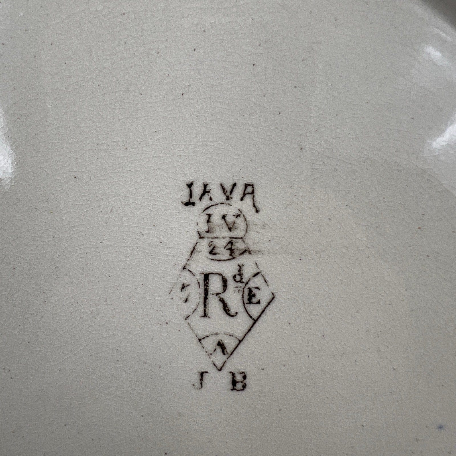 Antico Piatto in ceramica Terraglia Vassoio Inglese epoca '800 da portata Categoria  Piatti Vassoio