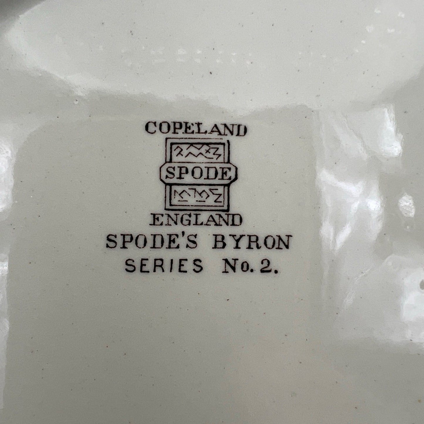 Antico Piatto Vassoio inglese Copeland Spode in ceramica antipastiera anni '30 Categoria  Piatti e Piattini