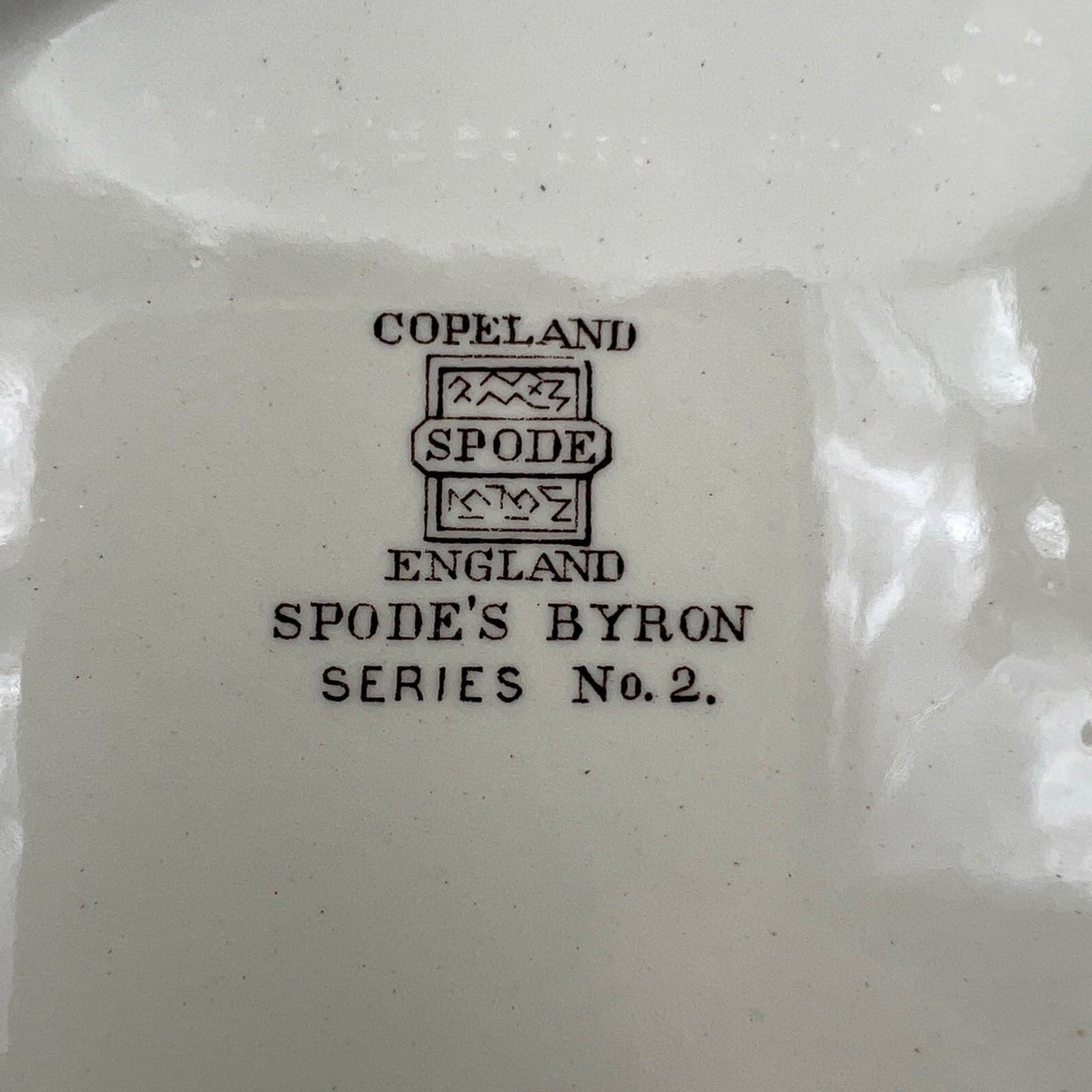 Antico Piatto Vassoio inglese Copeland Spode in ceramica antipastiera anni '30 Categoria  Piatti e Piattini