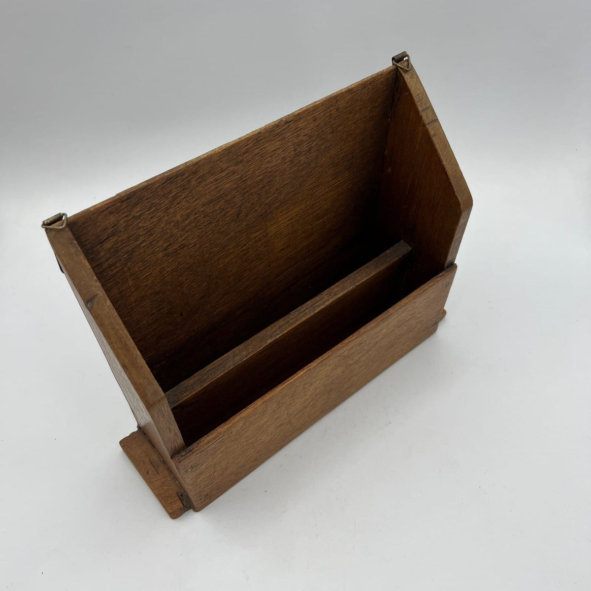 Antico portalettere in legno porta posta portadocumenti da scrivania o da muro Categoria  Accessori scrivania e ufficio