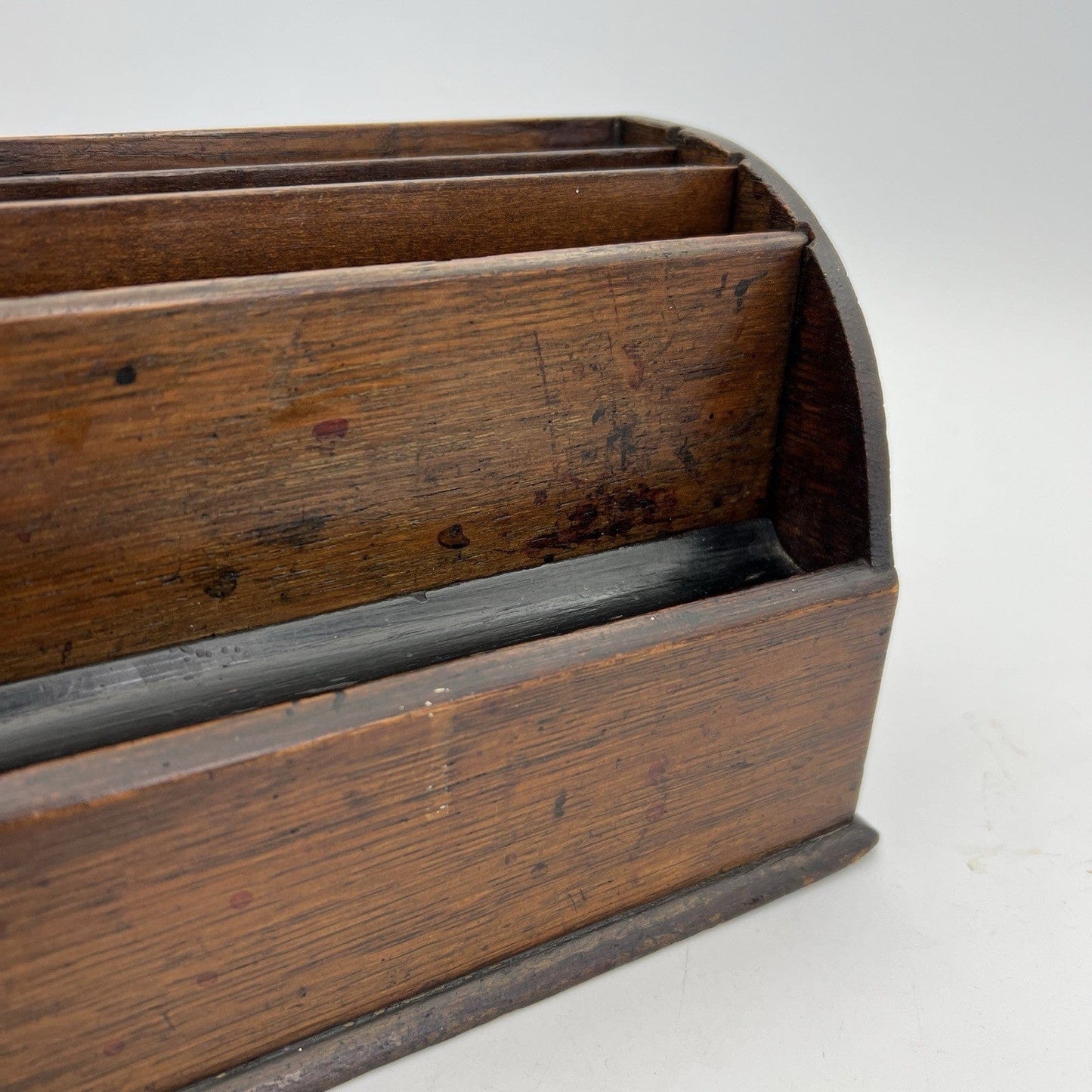 Antico portalettere in legno porta posta portadocumenti da scrivania ufficio 800 Categoria  Accessori scrivania e ufficio