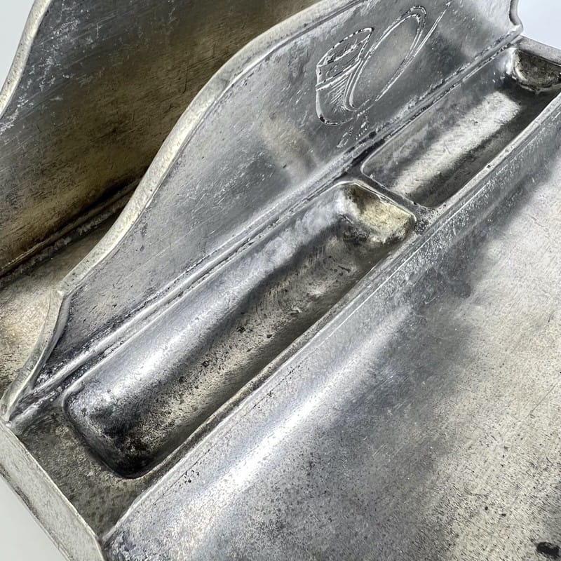 Antico portalettere porta posta portadocumenti da scrivania stile Art Nouveau Categoria  Accessori scrivania e ufficio