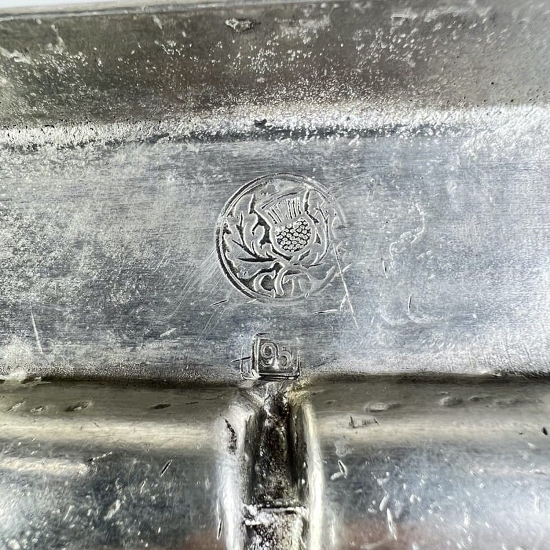 Antico portalettere porta posta portadocumenti da scrivania stile Art Nouveau Categoria  Accessori scrivania e ufficio