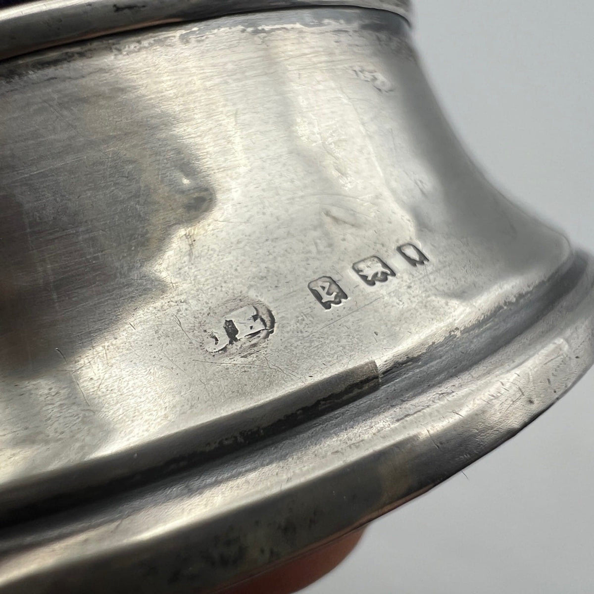 Antico Puntaspilli in Argento 925 Sterling Portagioie anelli inglese anno 1920 Categoria  Sheffield & Argento