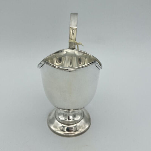 Antico Salsiera in Argento sheffield Lattiera Bricco in silver plate inglese Categoria  Sheffield & Argento