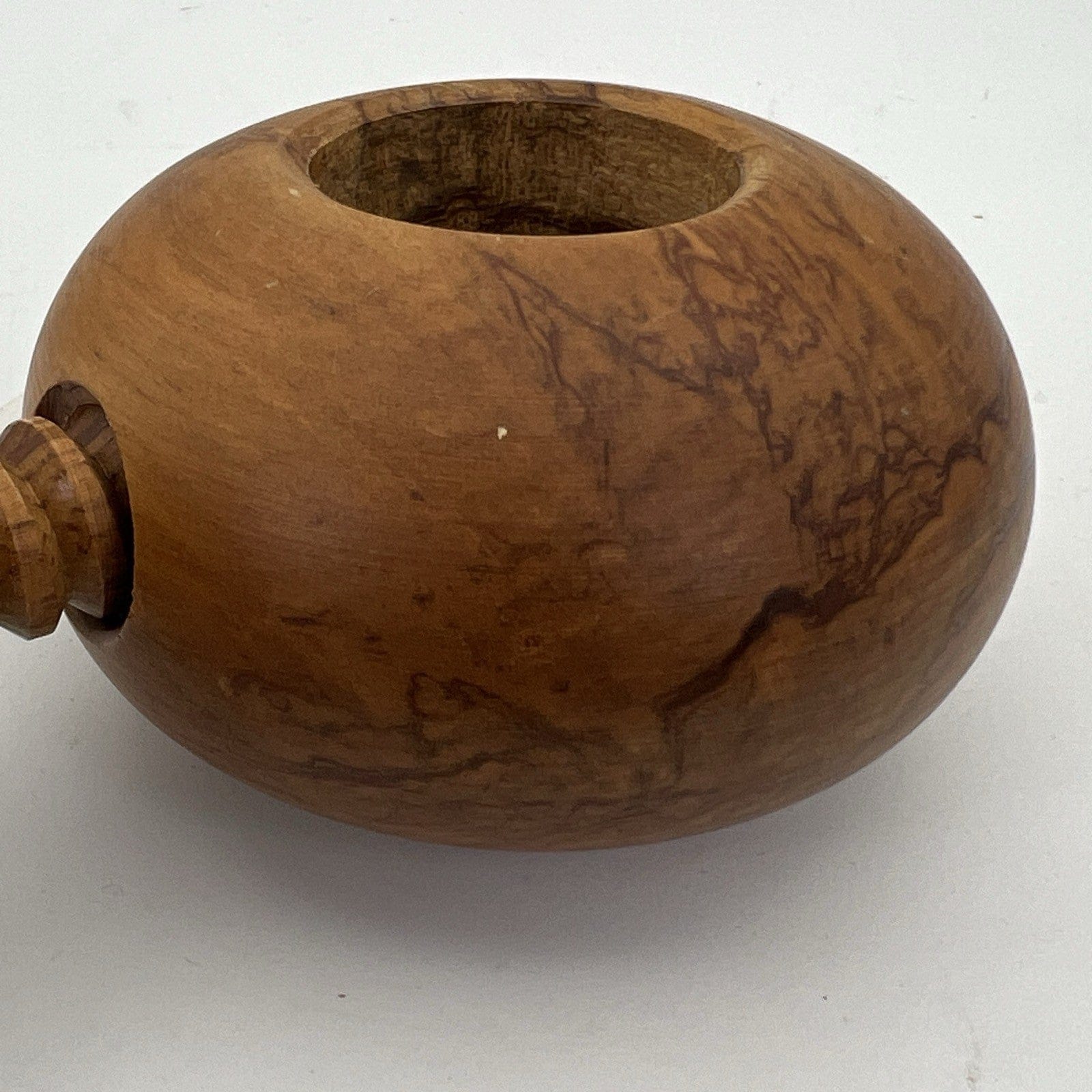 Antico Schiaccianoci in Legno a vite  Vintage Schiaccia Noci Inglese d'epoca Categoria  Cavatappi