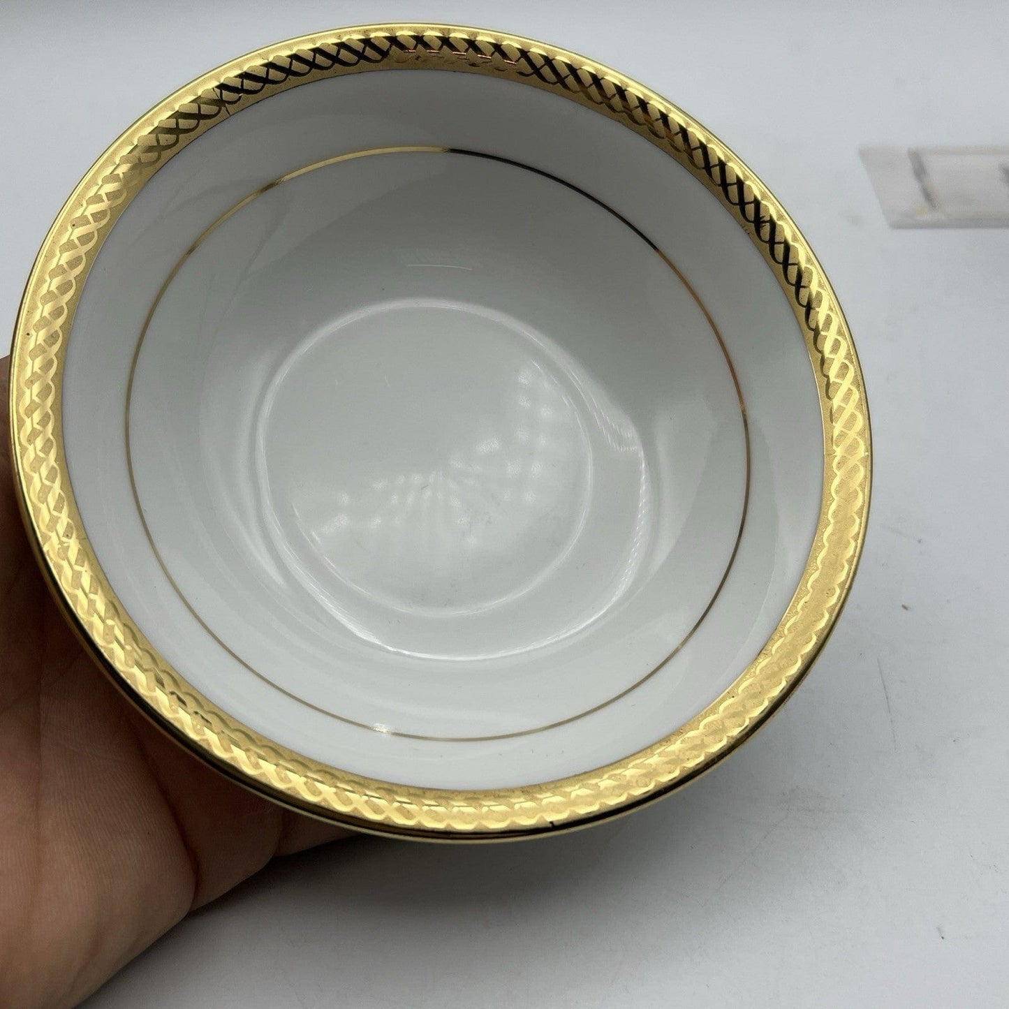 Antico servizio in Porcellana di Scodelle Ciotole per Macedonia Gelato Antipasti Categoria  Servizio tazze - Tazze