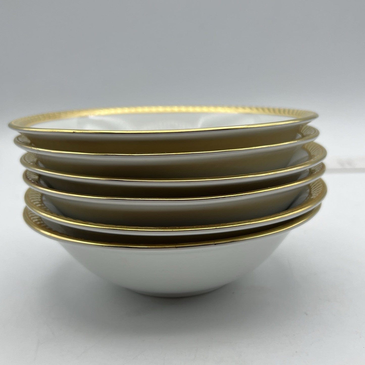 Antico servizio in Porcellana di Scodelle Ciotole per Macedonia Gelato Antipasti Categoria  Servizio tazze - Tazze