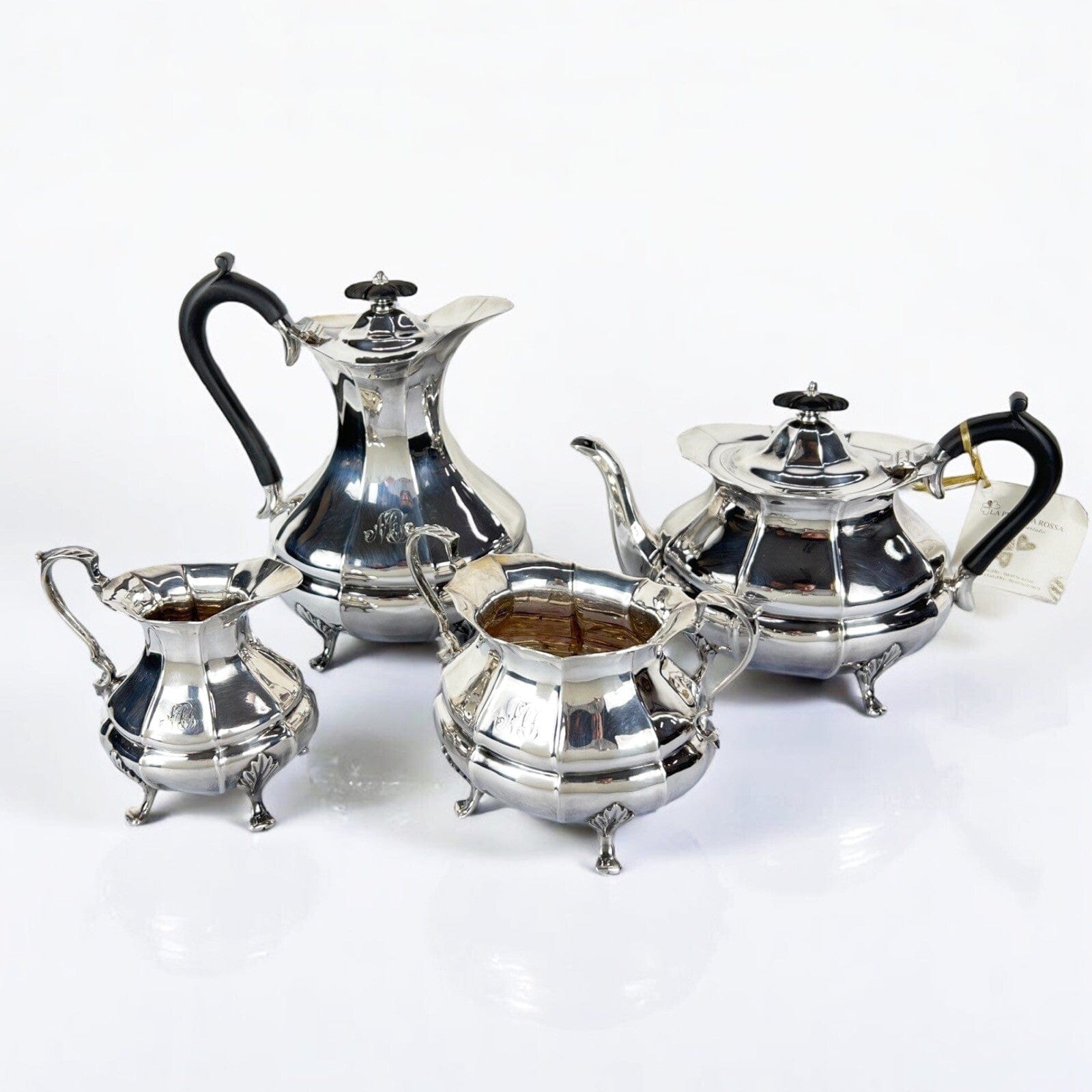 Antico Set Da Te The e Caffe In Argento Silver Plated Servizio Inglese Sheffield Categoria  Sheffield & Argento