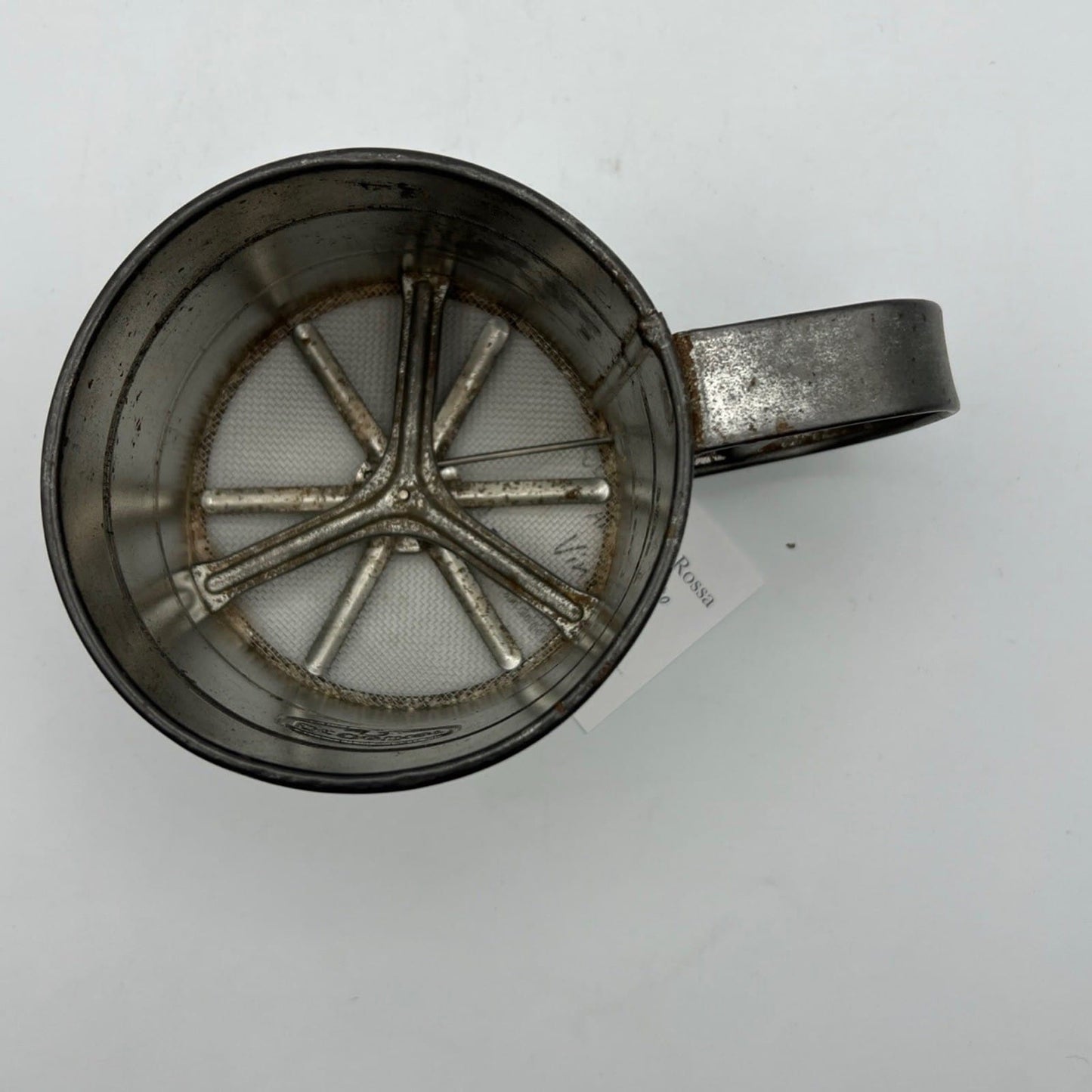 Antico Setaccio da Cucina per Farina o Zucchero Vintage Dr. Oetker anni '40 Categoria  Vintage