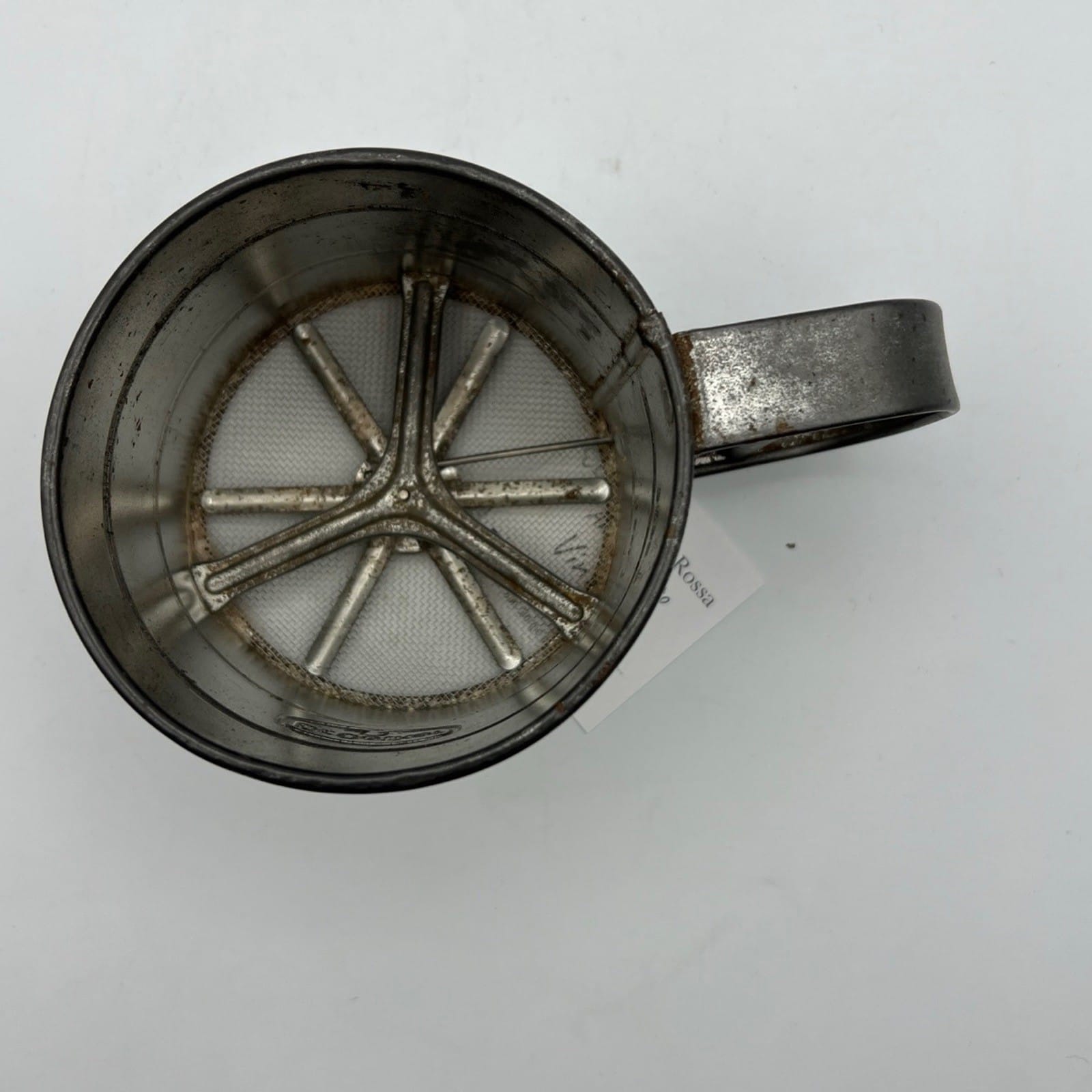 Antico Setaccio da Cucina per Farina o Zucchero Vintage Dr. Oetker anni '40 Categoria  Vintage