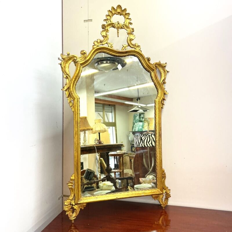 Antico specchio con cornice in legno stile Luigi XVI oro specchiera per Ingresso Categoria  Complementi d'arredo