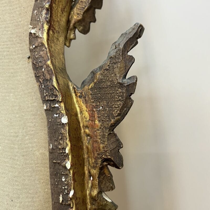 Antico specchio con cornice in legno stile Luigi XVI oro specchiera rettangolare Categoria  Complementi d'arredo