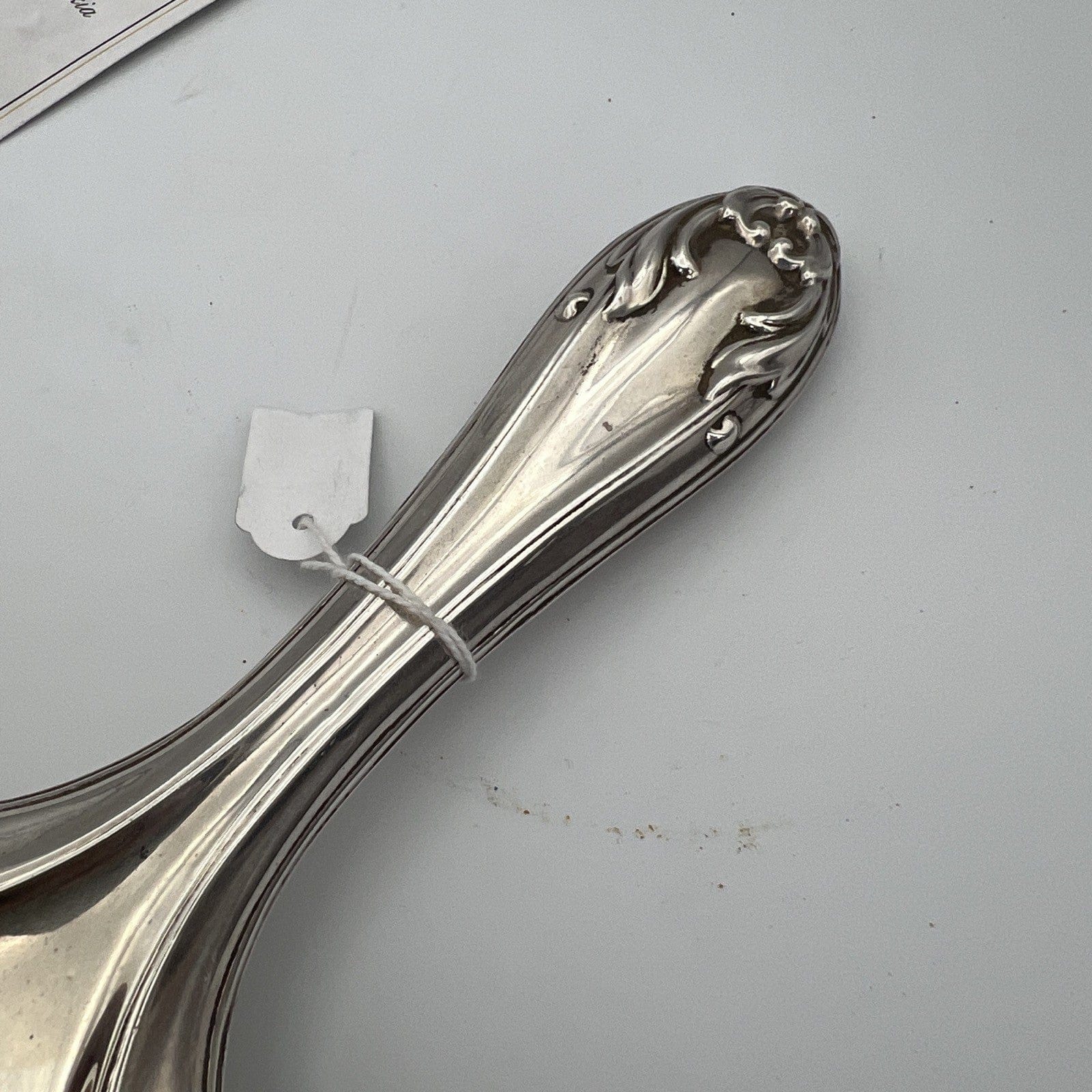 Antico Specchio da toilette Specchietto in Argento Silver Plated Sheffield Categoria  Sheffield & Argento