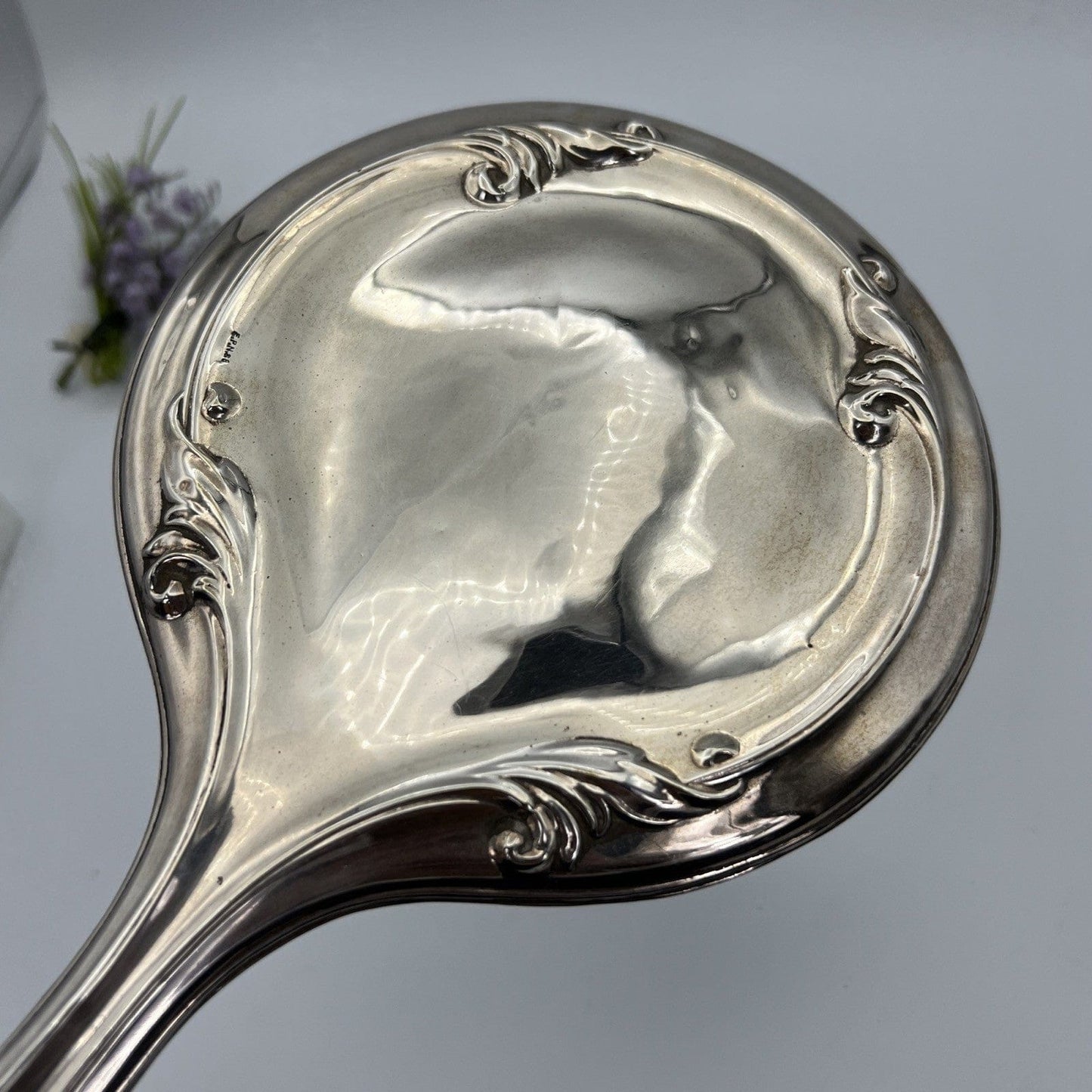 Antico Specchio da toilette Specchietto in Argento Silver Plated Sheffield Categoria  Sheffield & Argento